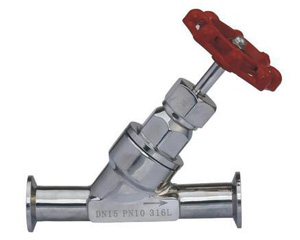 手動快裝角座閥