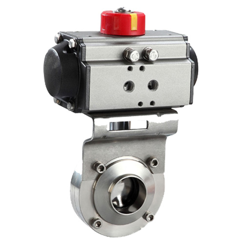 衛生級氣動蝶閥(快裝蝶閥)