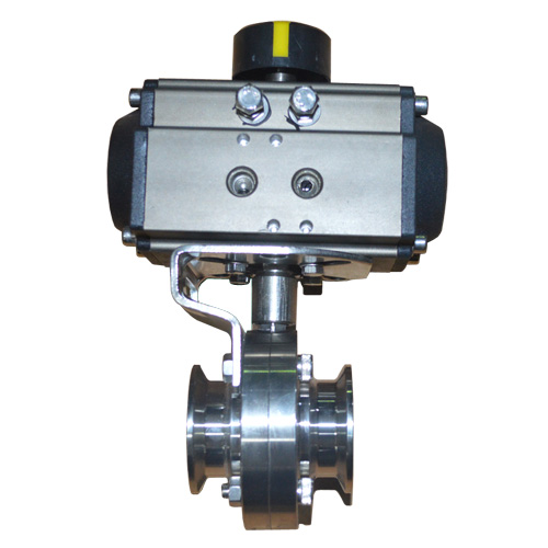 衛生級氣動蝶閥