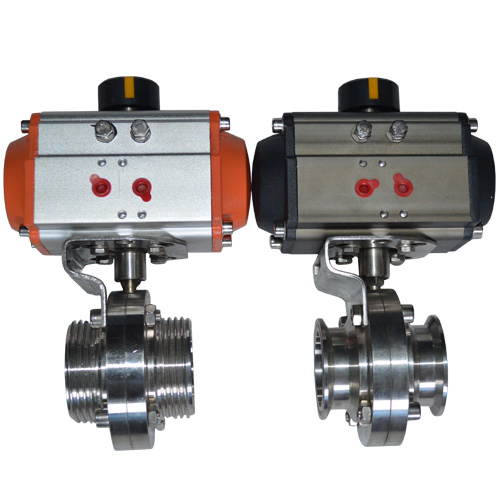 衛生級氣動蝶閥